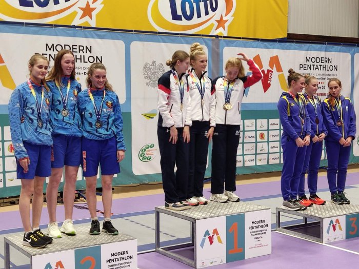 Золото и серебро чемпионата Европы среди молодежи по современному пятиборью 16-22 ноября