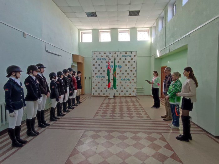Открытие чемпионата и первенства Гомельского ОЦОР по прикладным видам спорта по конному спорту 17 марта