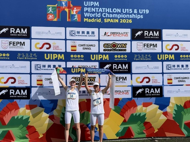 Золото чемпионата мира U15 по современному пятиборью 