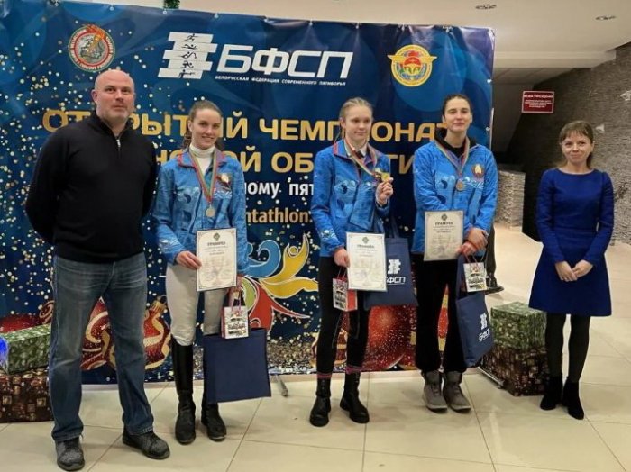 Серебро открытого чемпионата Минской области по современному пятиборью 21-22 декабря
